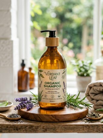 Organic shampoo.